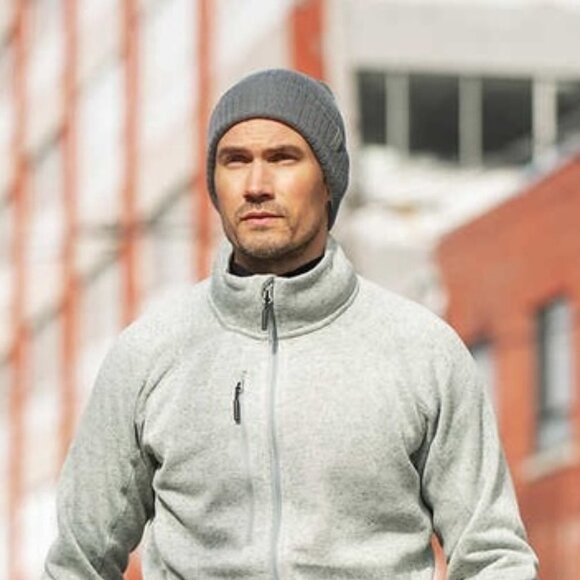 Bula Unisex Merino Wool Blend Beanie Gray/Grey - Picture 2 of 8